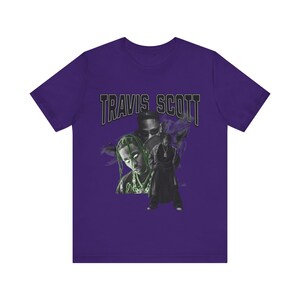 Travis Scott Graphic T Shirt, Vintage Rap Tee, Hip Hop Streetwear Shirt, Travis Scott Fan Gift, Cactus Jack Inspired Tee, Rap Music Graphic image 8