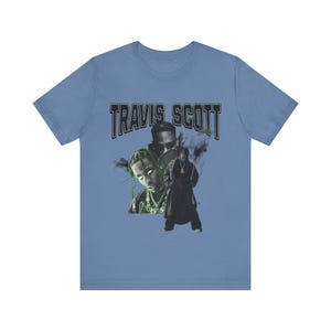 Travis Scott Graphic T Shirt, Vintage Rap Tee, Hip Hop Streetwear Shirt, Travis Scott Fan Gift, Cactus Jack Inspired Tee, Rap Music Graphic image 7