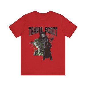 Travis Scott Graphic T Shirt, Vintage Rap Tee, Hip Hop Streetwear Shirt, Travis Scott Fan Gift, Cactus Jack Inspired Tee, Rap Music Graphic image 10