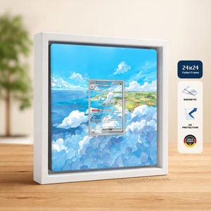 Pokémon Kartenrahmen – Altaria PAR 253 – Card Display Frame 24x24cm mit Magnet & Case