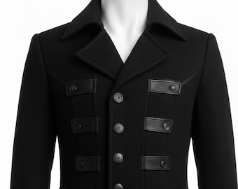 Gothic Steampunk Trench Coat | Victorian Overcoat, Cosplay