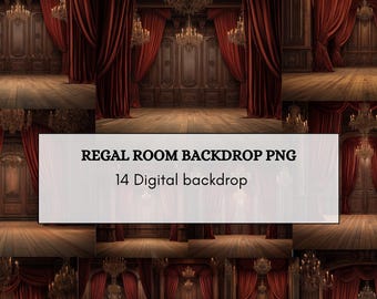 Regal Room Backdrop PNG – 14 Luxury Royal Interior Backgrounds