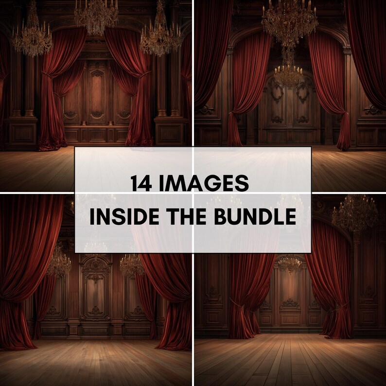 Regal Room Backdrop PNG – 14 Luxury Royal Interior Backgrounds - Etsy