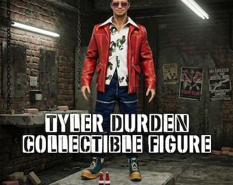 Tyler Durden 3D-model STL – verzamelfiguur Fight Club (digitale download)