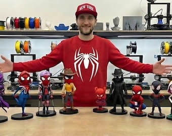 STL-pack Spider-Verse | 11 3D-printfiguren (digitale download)
