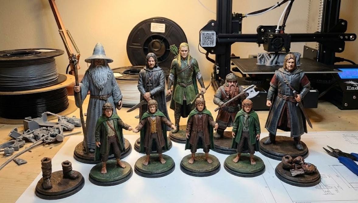 Lord of rings figure - Etsy 日本