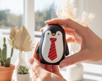 Niedlicher Pinguin Flaschenöffner, personalisierter Cartoon Bieröffner mit individuellem Design, lustiges Geschenk für ihn, Valentinstag und Neujahrsgeschenk