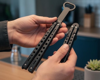 Falten Schmetterling Stil Flaschenöffner für Erwachsene, Coole Bar Gadget, Edgy Freund Geschenk, Spaß Thanksgiving Geschenkidee