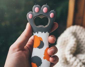 Katzenpfote Flaschenöffner, lustiges Tier Bar Werkzeug für Erwachsene, einzigartiges Vatergeschenk, Thanksgiving-Geschenkidee, Neuheit Küchenöffner