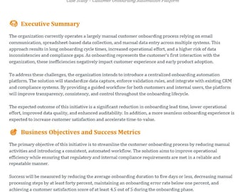 Business Requirements Document (BRD) Template – Professional Business Analyst Toolkit