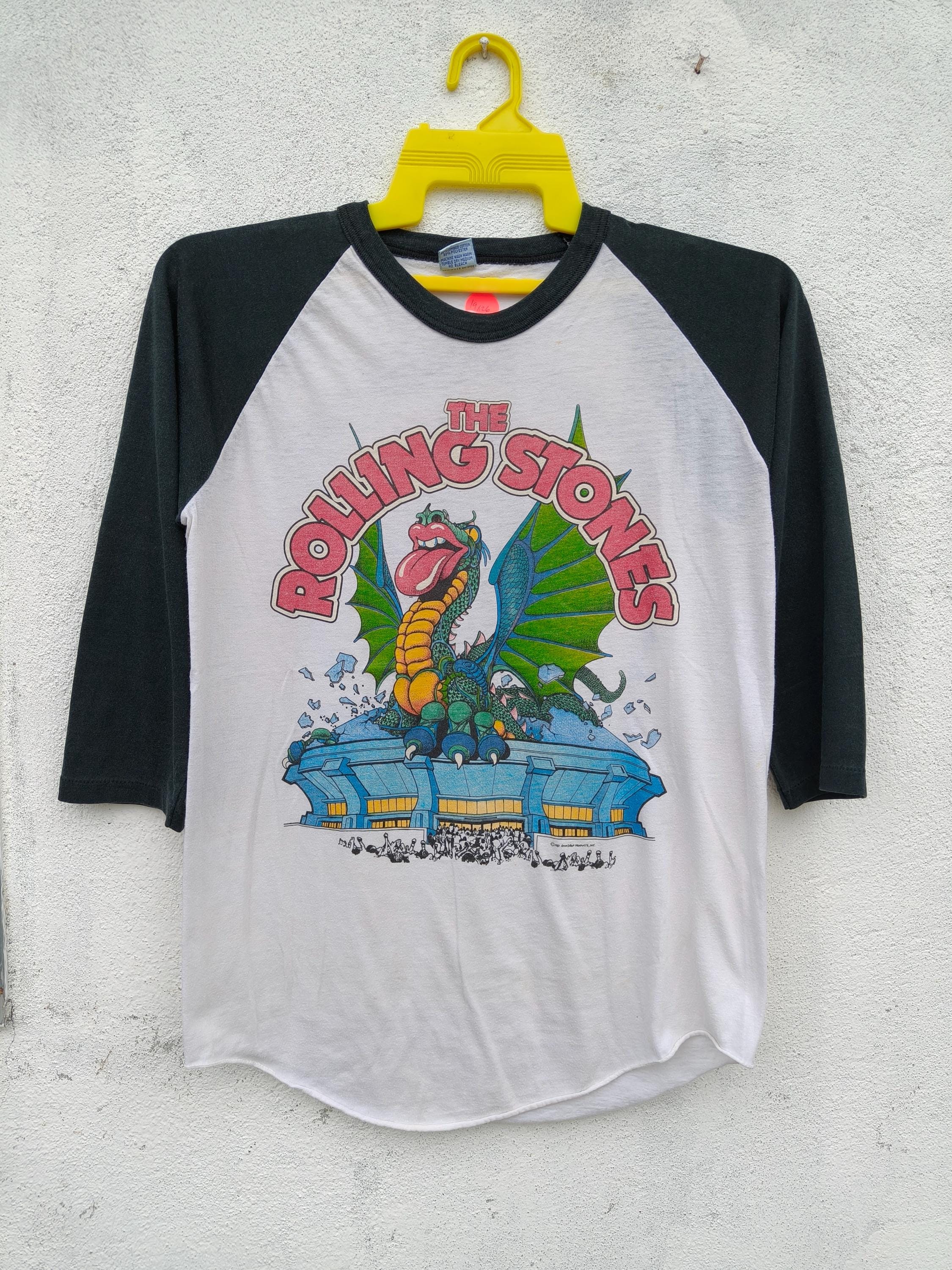 Vintage shirt rolling stones tour 1981 - Etsy 日本