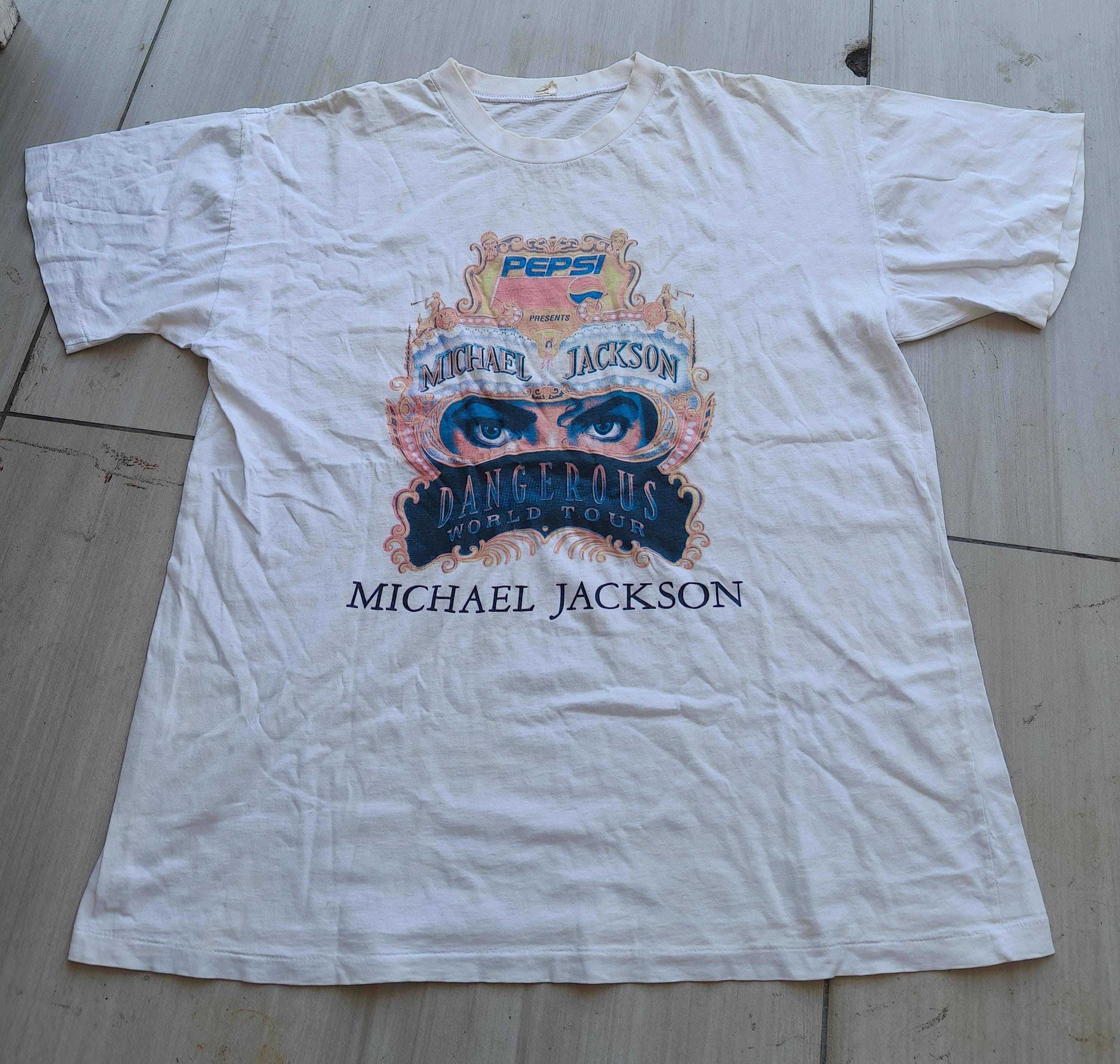 Vintage Michael Jackson Dangerous World Tour Present by Pepsi - Etsy