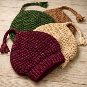 Melt the Ice Crochet Hat Pattern PDF, Textured Ribbed Beanie, Modern Winter Hat, Beginner Friendly