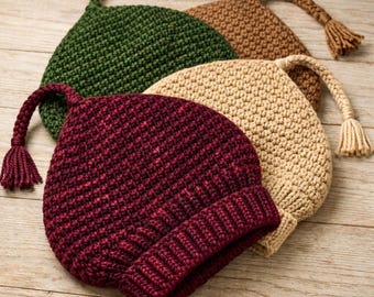 Melt the Ice Crochet Hat Pattern PDF, Textured Ribbed Beanie, Modern Winter Hat, Beginner Friendly