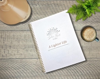 A Lighter Life Downsizing Planner | Declutter Moving Workbook, Room Organizing Guide (Digital Download)