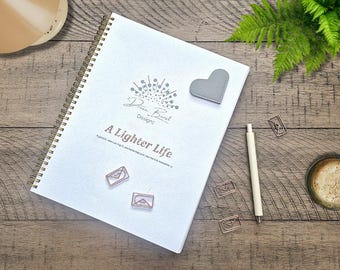 A Lighter Life | Printed Journal and Planner | Organizing and Downsizing Guide