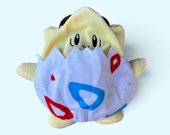 Togepi Chalk Bag for Bouldering, Rock climbing, Gifts for climber, Handmade Plush Climbing