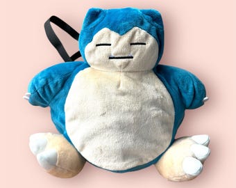 Snorlax Chalk Bag for Bouldering, Rock climbing, Gifts for climber, Handmade Plush Climbing