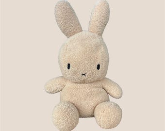 Cute Bunny Chalk Bag – Milk Tea Color | Plush Character Bouldering Bag | Kawaii Climbing Gear | Gifts for Rock Climbers