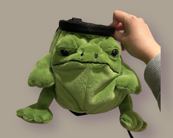 Frog Chalk Bag for Bouldering, Rock climbing, Gifts for climber