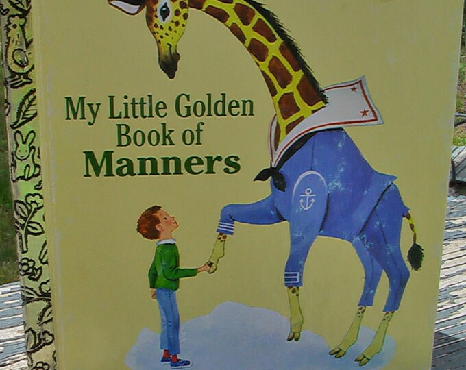 Vintage Little Golden Book 1962 My Little Golden Book of Etsy