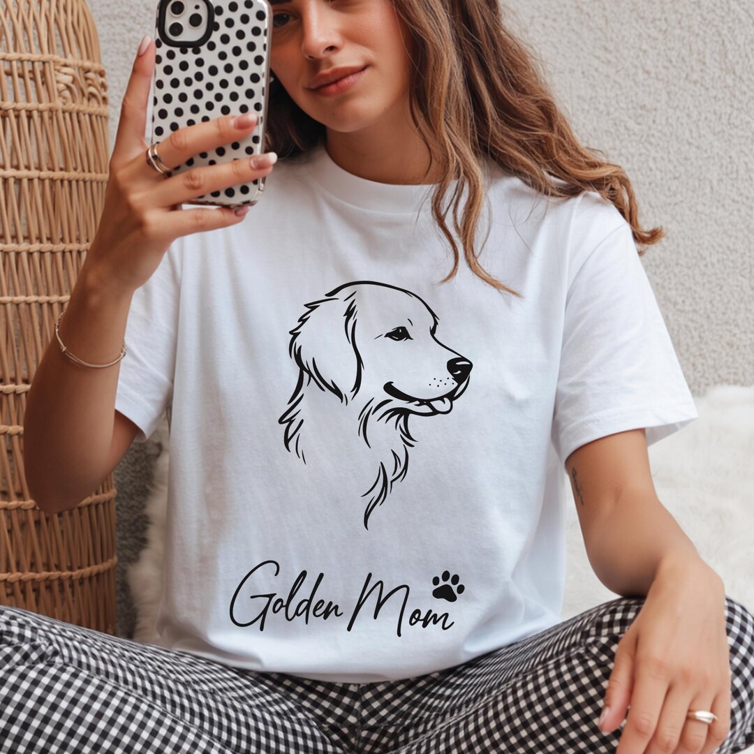Golden Retriever Mom Shirt, Golden Mom T Shirt, Dog Mom Gift ...