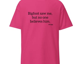 Bigfoot Unisex classic tee