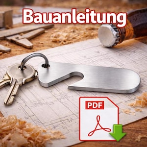Doe-het-zelf metaalproject: een sleutelring met flesopener maken van aluminium – bieropener