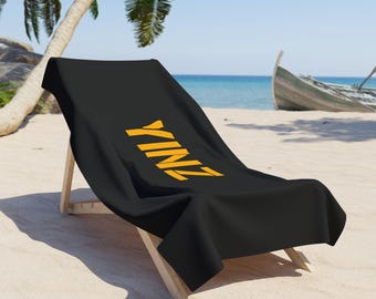 Yinz Beach Towel