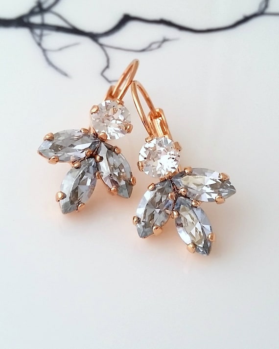 Slate blue best sale earrings