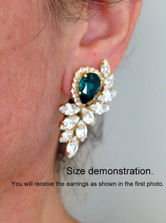 Dusty Blue Bridal Earringsdusty Blue Weddingblue - Etsy Australia