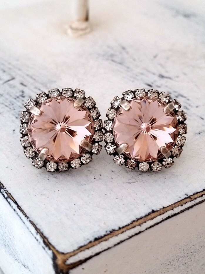 ピアス Blooming Party Silver Pink Earrings ( SILVER925) il_fullxfull.769098902_8f6r.jpg