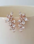 Bridal earrings stud,cluster earrings, Crystal earrings,Bridal Cluster Studs, Bridal earrings,Crystal Vintage Earrings product logo