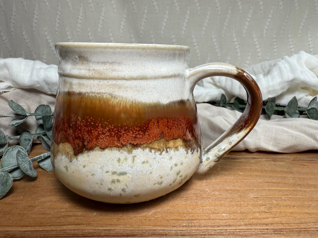Rustic Cups Farmhouse Rustic Cooper Ceramic Coffee Tea Mug - Etsy