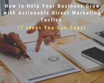 Definición de marketing directo: Cómo impulsar el crecimiento de su negocio con tácticas prácticas de marketing directo (7 ideas que puede copiar)