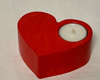 Plaster tealight holder