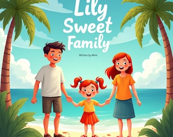 Lily Sweet Family – Printable Children’s Story Book PDF | Bedtime Story for Ages 3–7 | Digital Download