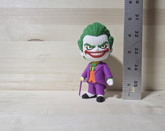 Knitted Style Joker Inspired Figure