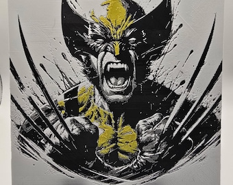 Fan Inspired HueForge Wall Art | Fantasy & Sci-Fi Character Display | 3D Printed Artwork |