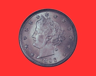 1964年Dミント リバティニッケル - 希少なアメリカ合衆国5セント硬貨