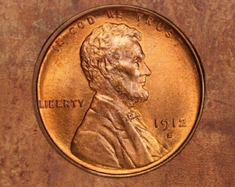 1912-S Lincoln penny_ old coin cent for collection & History Lovers