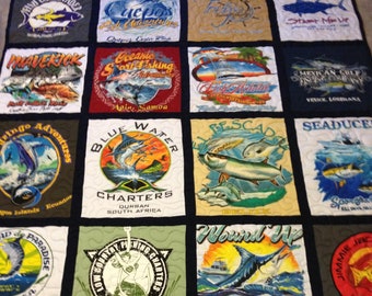 TShirt Quilt, Memory Quilt, Special Blankets - The process is simple.