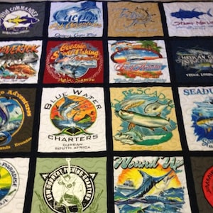 T-Shirt Quilt, Personalized Memory Quilt, Special Blankets - The process is simple.