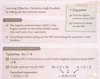 GCSE Maths Higher Revision Pack — Week 2 | Algebra | Substitution | Exam Practice Worksheets with Answers | Printable Digital Download
