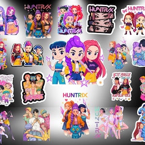 Kpop Demon Hunters PNG SVG, Kpop Idol Group Shirt, Huntrix png design, Saja Boys Girls Bands Png, Huntrix fans,Digital Download