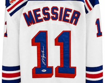 Mark Messier #11 Signed New York Rangers Jersey – Beckett Authenticated