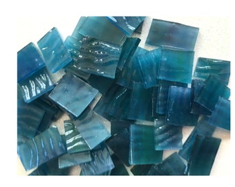 OCEAN RIPPLE Stained Glass - 50 Pieces
