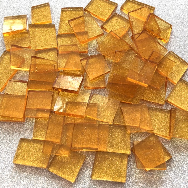 Amber Stained Glass Sheets Etsy