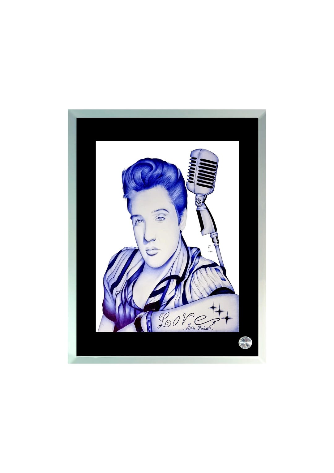 Elvis Presley Frame for Home and Decor - Etsy