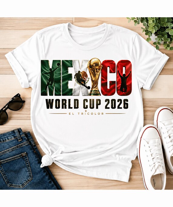 Mexico 2026 World Cup PNG, Mexico soccer, El Tri Soccer Fan Graphic (Digital Download)